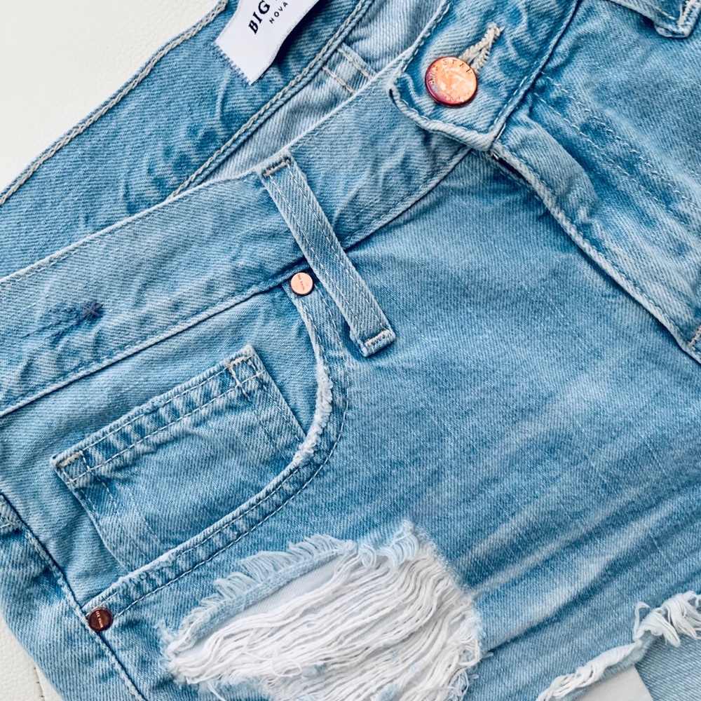 NEW Big Star Boyfriend denim shorts retail 115.00 - Picture 2 of 6